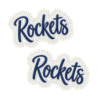 Patch 3D en strass avec logo personnalisé, lettre cursive bleu marine, bordure argentée scintillante, clous dorés, halo, à thermocoller ou à coudre, fabricant OEM