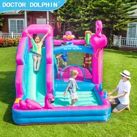 Castillo hinchable para niños, castillo hinchable para saltar, Doctor Dolphin