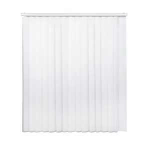 Venta al por mayor blanco personalizado Blackout cortinas verticales populares sueño ciego tela para el hogar