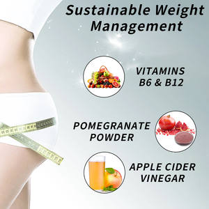 Permen Keto Penjualan Terbaik dengan Vitamin B6 B12 Suplemen Pengatur Berat Badan Canggih Permen Cuka Apel Meningkatkan Kesehatan Usus - Product Image 2