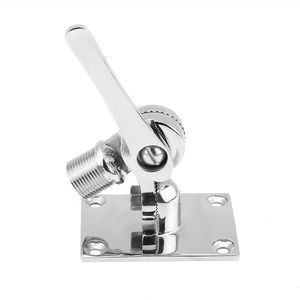 316 Stainless Steel Antenna Base 92mm X 64mm Dual Axis Adjustable Marine Hardware For Boat <b>Yacht</b> - Product Image 2