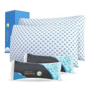 Factory Price Luxury Shredded Memory Foam Bed <strong>Pillow</strong> Adjustable Breathable Relief Pressure Cooling <strong>Pillows</strong> for Hot Sleepers - Product Image 1