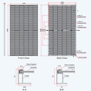 แผงโซลาร์เซลล์ Trina Solar N Type 720 วัตต์ รุ่น <span class=keywords><strong>TSM</strong></span>-NEG21C สายต่อขยาย 2.2 เมตร แผง 695w 690w ราคาถูก - Product Image 3