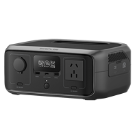 Station d'alimentation portable Ecoflow River 3 245Wh 300W, panneau solaire écologique, source d'alimentation pour voiture, batterie externe, onde sinusoïdale pure