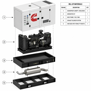 <span class=keywords><strong>Generador</strong></span> Diésel Súper Silencioso Cummins Weichai de 200kw 250kw 200kva 250kva con Arranque Automático y Control Remoto para Panadería, <span class=keywords><strong>Alquiler</strong></span> y Uso Comercial - Product Image 3