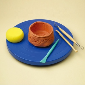 <span class=keywords><strong>Ariste</strong></span> 51004 Torno de Cerámica de Plástico Azul de 10.75'' para Niños, Herramienta de Arcilla para Manualidades DIY - Product Image 3