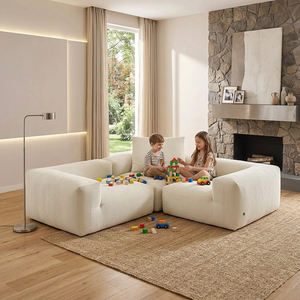 Divani Moderni per Piccoli Appartamenti, Comodi e Accoglienti, Divani Componibili Compressi - Product Image 4