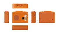 Lecteur de cassettes Walkman avec haut-parleur, convertisseur vocal en MP3 et fonction d'auto-réversement