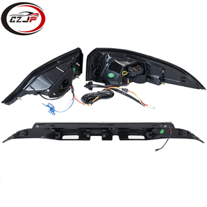 Luces Traseras LED CZJF USA en Negro Ahumado Claro para Toyota <span class=keywords><strong>Corolla</strong></span> 2019 2020 2021 2022 2023 2024 Lámpara Trasera con Señal Modificada - Product Image 4