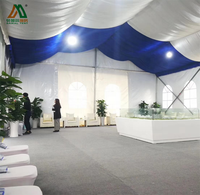 Tente d'été modulaire amovible en PVC avec structure en aluminium pour événements, capacité 500 personnes, 2000-3000mm, imperméable et anti-UV