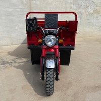 Triciclo de carga de gasolina de 4 tiempos con capacidad de carga de 2000kg Triciclo de motocicleta de cinco ruedas con agricultura de autodescarga