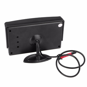 Moniteur de rétroviseur avec écran HD de 4,3 pouces, entrée AV, alimentation 12V pour véhicules électriques, aide au recul - Product Image 2
