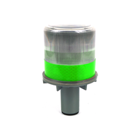 Luz de advertencia intermitente de cono de tráfico Luz de baliza de advertencia solar para Cono de tráfico