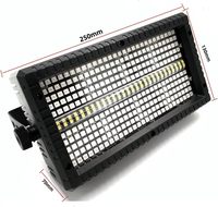 Mini Barra de Luces LED Estroboscópicas RGBW 4 en 1 de 60W para Escenario, 8 Zonas + Blanco, 4 Zonas DMX, Súper Brillante, para DJ