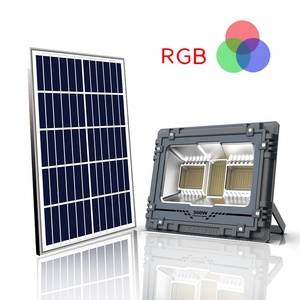 ไฟสปอร์ตไลท์สนามกีฬากันน้ำ IP67 ไฟ LED RGB พลังงานแสงอาทิตย์ - Product Image 2
