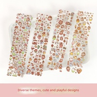 Gaoshan Creative Muzis Deco Stiker PVC Kecil Xiao Niga M5 Perlengkapan Dekoratif Perencana