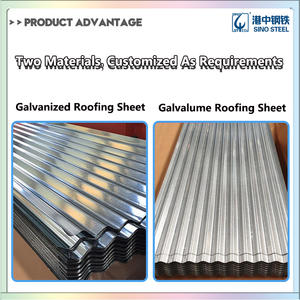 安価なGI波板屋根材、亜鉛メッキ波板、亜鉛金属屋根材 - Product Image 3