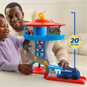 PawPatrol Big Rescue Series Lookout Tower, tout neuf en stock, véhicule de sauvetage pour chiens de <span class=keywords><strong>dessin</strong></span> <span class=keywords><strong>animé</strong></span>, jouets originaux pour enfants, jouets de <span class=keywords><strong>dessin</strong></span> <span class=keywords><strong>animé</strong></span> - Product Image 2