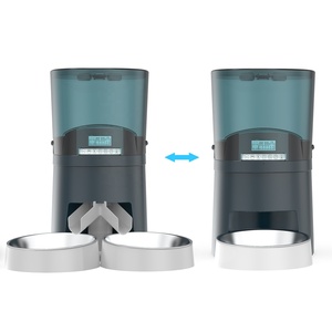 Comedero Automático para Mascotas de Gran Capacidad de 7L, Dispensador de Alimentos para Perros Grandes con Divisor de Dos Vías para Múltiples Mascotas - Product Image 2