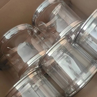 Connecteur flexible en TPU transparent haute clarté, résistant à l'usure et antistatique