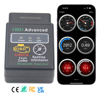 Lecteur de code OBD2 Bluetooth 4.0, outil de diagnostic automobile multi-langues, compatible avec tous les véhicules