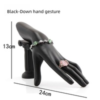 Support de rangement suspendu moderne et écologique en résine pour bagues et colliers, présentoir élégant pour pendentifs