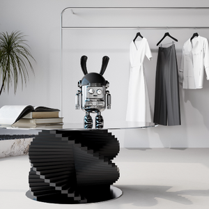 Muebles de Diseño Interior para Tiendas de Ropa de Alta Gama LUX, Personalizables y Sencillos, Exhibidores Metálicos para Ropa - Product Image 4
