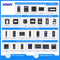 Chargeur XTAR L8 Pro 8 emplacements, dernière génération, pour piles AA AAA NiMH Li-ion, charge en 3 étapes, technologie CVSA, personnalisation OEM disponible