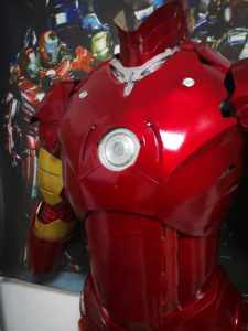Costume da <span class=keywords><strong>Iron</strong></span> <span class=keywords><strong>Man</strong></span> Realistico con LED per Adulti, Robot Supereroe per Cosplay, Unisex, Halloween, Modello Mark <span class=keywords><strong>3</strong></span> - Product Image 2