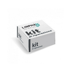 Kit de réparation Linpha Ceramics pour receveur de douche en céramique blanche - Product Image 1