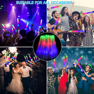 Customized Colorful Foam <b>LED</b> Glow <b>Stick</b> 48*4cm Long Duration for Concert Bar Party Graduation Hot Selling 2026 - Product Image 4