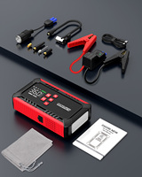 Démarreur de voiture et moto multifonction haute puissance 12V 6000A, compresseur d'air, lampe LED, batterie externe 26800mAh, vente en gros OEM