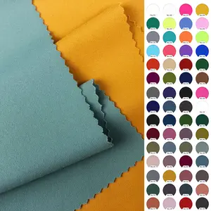 high elastic moisture wicking 14 spandex 86 nylon thick jersey fabric for sports