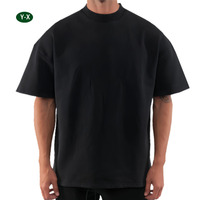 Camiseta con estampado de China OEM para hombre, camiseta de gran tamaño de algodón con sublimación de peso pesado y grueso con logotipo personalizado, camiseta de gran tamaño para hombre