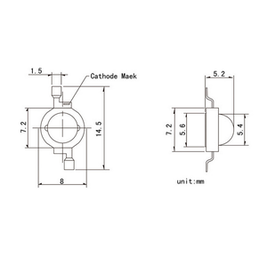 1w Natuurwit Warm Wit Koel Wit 3000k 4000k 6500k Led Chip <span class=keywords><strong>Diode</strong></span> - Product Image 4