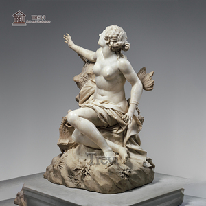 Scultura in Marmo di Trevi di Andromeda e il Mostro del Mare, Statua <span class=keywords><strong>Classica</strong></span> della Mitologia <span class=keywords><strong>Greca</strong></span> Realizzata a Mano per Decorazione Museale - Product Image 6