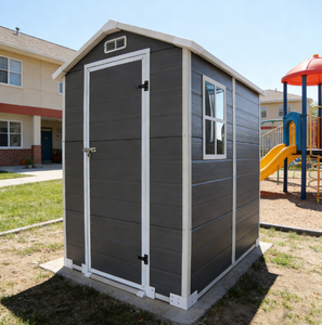 Abri <span class=keywords><strong>de</strong></span> <span class=keywords><strong>jardin</strong></span> <span class=keywords><strong>en</strong></span> <span class=keywords><strong>plastique</strong></span> à bas prix, facile à assembler, imperméable et résistant aux UV, pour l'extérieur - Product Image 6