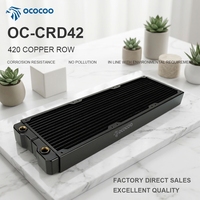 OCOCOO OC-CRD42 420 Échangeur de chaleur liquide en cuivre sans plomb pour lasers médicaux et esthétiques, serveurs IA, refroidissement industriel