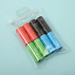 Sacs à déjections pour animaux de compagnie en rouleau, jetables, imprimés, pack combiné, pour nettoyage extérieur des chiens - Product Image 2