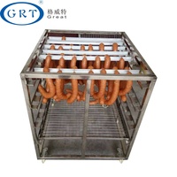 Fumoir Automatique Professionnel à Écran Tactile pour Poisson, Poulet, Viande, Bacon, Saucisse – Machine à Fumer