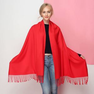 Sciarpa in Cashmere Liscia e Calda, Morbido Scialle Pashmina Leggero per Signore - Product Image 3