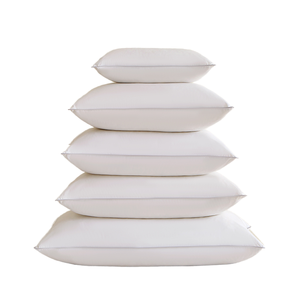 Oreiller de luxe moderne Berfa en tissu de coton épais 600TC avec 15% de plumes de canard, personnalisable, vente en gros - Product Image 1