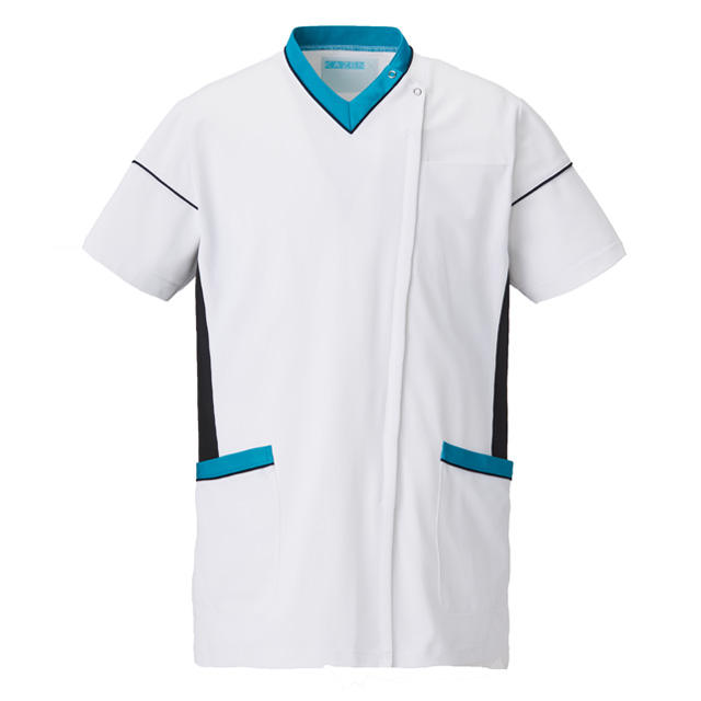 27 White x Navy x Turquoise