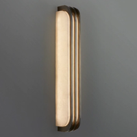 Lampe murale en marbre espagnol, design minimaliste italien de luxe pour hôtel, restaurant, chambre, bureau, couloir, décoration