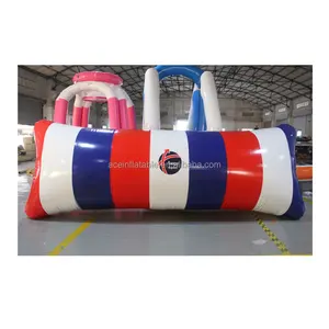 호수 스포츠 게임 PVC 부동 점프 베개 풍선 물 투석기 풍선 blob