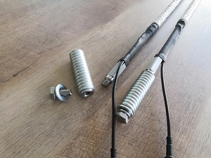 Nouvelle lampe LED Whip pour ATV/UTV/RZR, marque BMF Whip, 5050LED, plastique, IP67, étanche, base en aluminium à ressort, modèle WD107, origine GUA - Product Image 6