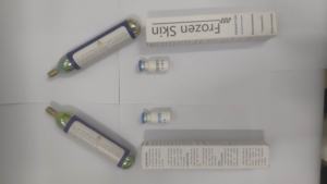 Duozi fabrika 33G Co2 gaz kartuşları anti-kırışıklık dondurulmuş cilt beyazlatma ampul Serum cilt soğutma için cryo kaldırma dondurulmuş silah - Product Image 5