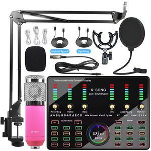 Ensemble Professionnel de Haute Qualité Multifonctionnel de Cartes Son & Tables de Mixage Audio pour Studio en Direct, Enregistrement TikTok et Diffusion en Direct - Product Image 2