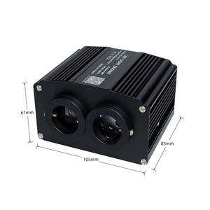 Wholesale 18W RGBW Dual Head Fiber Optic <b>Light</b> Engine 2-in-1 Meteor & Twinkle <b>Star</b> Kit APP Remote for Auto Interior - Product Image 2