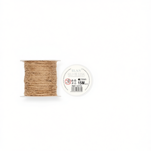 Spago di sisal naturale da 1 mm, 15 m, per artigianato e confezioni regalo - Product Image 2